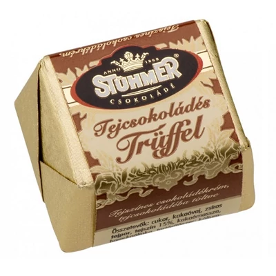 Stühmer Tejcsokoládé Trüffel Kocka 13G Tejszínes Desszert