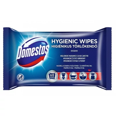 Domestos 60Lap. Nedves Törlőkendő Óceán