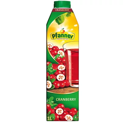 Pfanner 1L Cranberry Juice 30%  /84762/