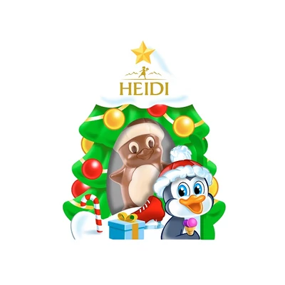 Heidi 20G Tejcsokoládé Pingvin 414034