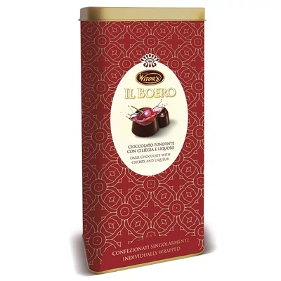 Witor's 300G Il Boero Fémdobozos Étcsokoládé Praliné Meggyel És Likőrrel 2020 /229008/