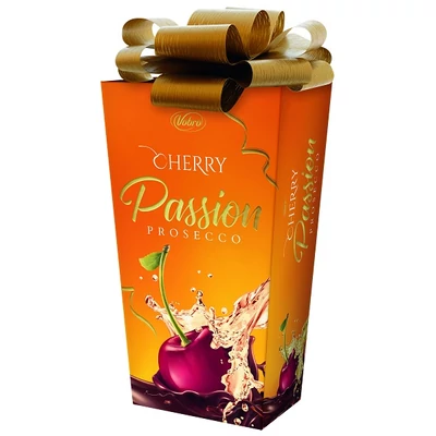 Vobro Cherry Passion 210G Prosecco Meggyel Töltött 