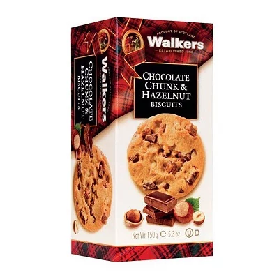 Walker 150G Keksz Csokidarabokkal És Mogyoróval