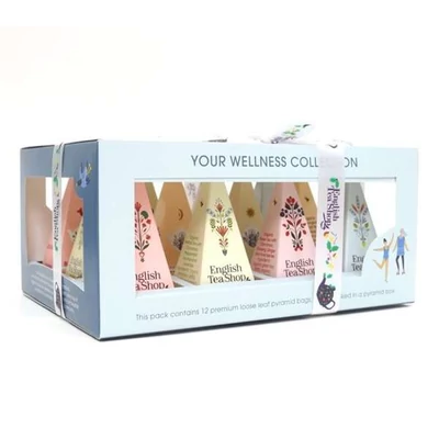 ETS 12 Ajándék Wellness Selyempiramis Bio Tea Válogatás /60888/