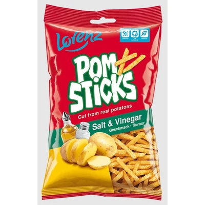 Lorenz Pomsticks 85G Salt & Vinegar  LZPO0025