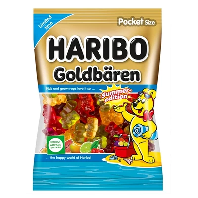 Haribo 85G Goldbären Summer Edition