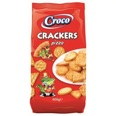 Croco Crackers 400G Pizza 