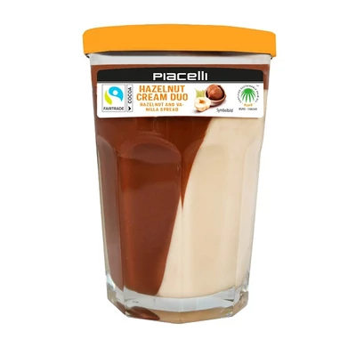 Piacelli 350G Hazelnut Nougat Cream Duo  /94257/