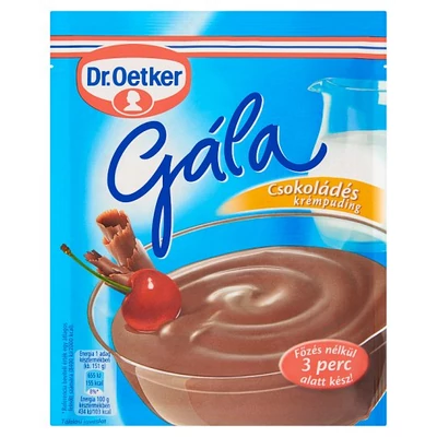 Dr.Oetker 104G Gála Krémpuding Csokoládé