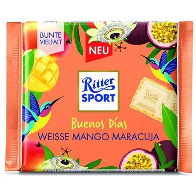 Ritter Sport 100G Weisse Mango-Maracuja /464169/