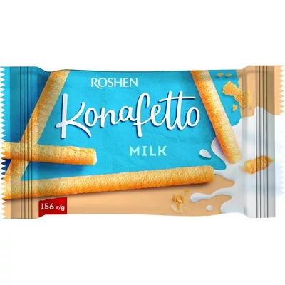 Roshen 140G Konafetto Tejkrémes Ostyarudak