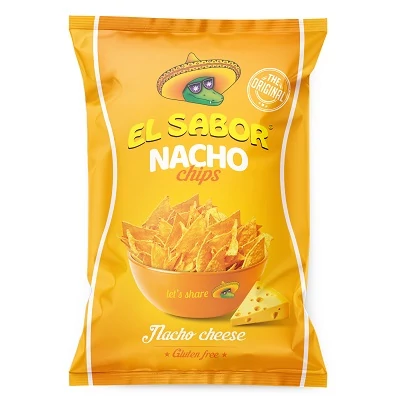 El Sabor 100G Nacho Chips Sajtos /735/