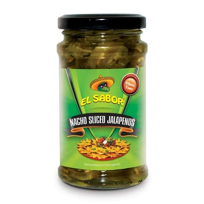 El Sabor 225G Jalapeno Paprika Szeletelt /781/