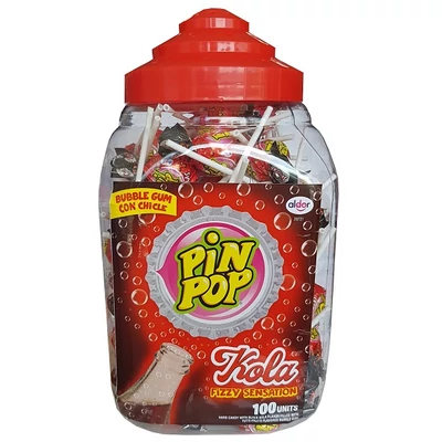 Aldor Pin Pop Kola Nyalóka+Rágó