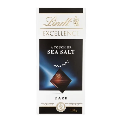 Lindt Excellence 100G Dark Sea Salt /42967/ LNEX1019