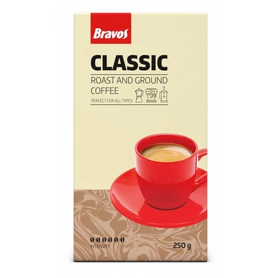 Bravos Classic 250G Kávé Őrölt