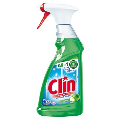 Clin Ablaktisztító 500Ml Szórófejes Apple