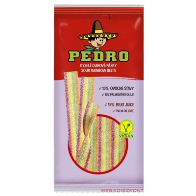 Pedro 80G Sour Rainbow Belts