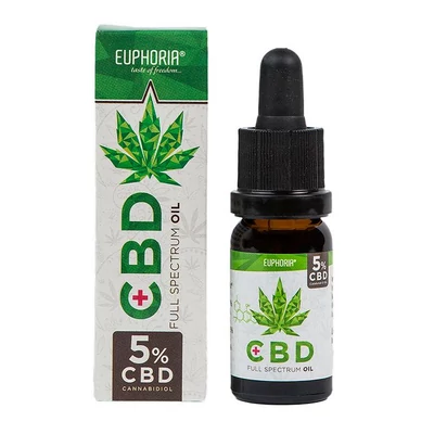 Euphoria 10ML Cannabis Oil CBD 5%  /991/