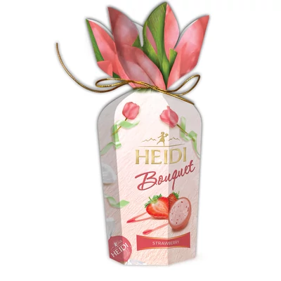 Heidi 120G Bouquet Spring Praliné Eper  414129