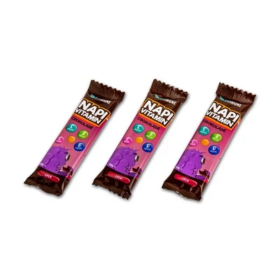 Vitamin Csokoládé 20G Eper