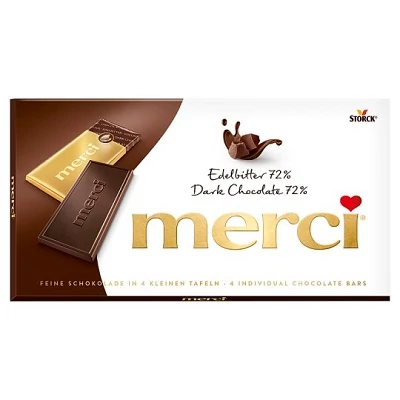 Merci 100G Edelbitter 72% Dark Chocolate