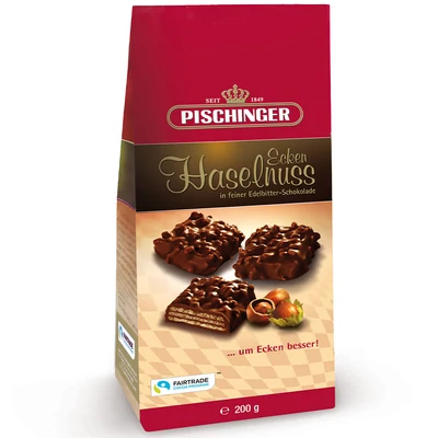 Pischinger 200G Haselnuss Ecken Noir