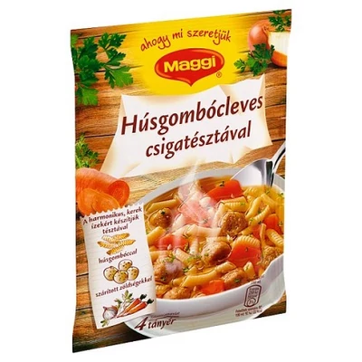 Maggi Leves 62G Húsgombóc Csiga