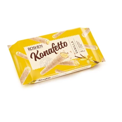 Roshen 140G Konfetto Vanillakrémes Ostyarudak