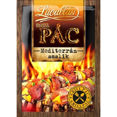 Lucullus 32G BBQ Grillpác Mediterrán Saslik Fűszerkev.