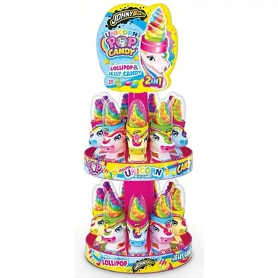 Johny Bee Unicorn Pop and Candy 50g Nyalóka Cukorkával