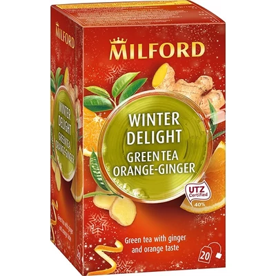 Milford Tea 20*1,75G Winter Delight zöld tea