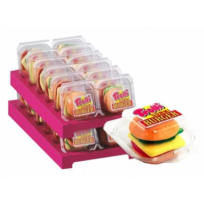 Trolli Miniburger 12X50G Műanyag Tálcás 