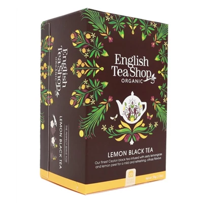 ETS 20 Citromos Fekete Bio Tea 35G (English TeaShop) /57765/