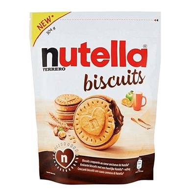 Ferrero nutellás krémmel töltött keksz 304 g