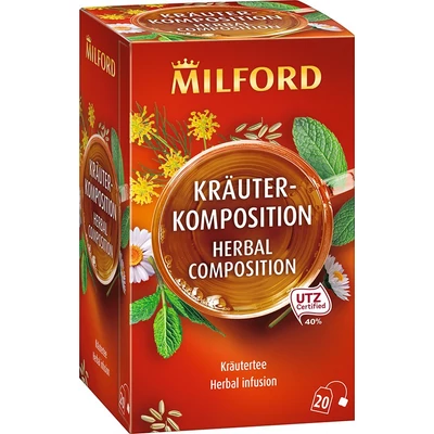 Milford Tea 20*1,75G Gyógynövény Teakeverék