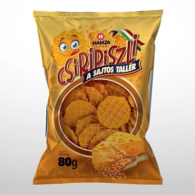 Csiripiszli Sajtos Tallér 80G