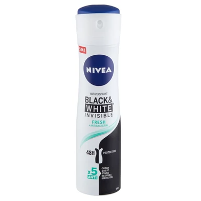 NIVEA Deo Spray 150Ml Black&White Invisible Fresh