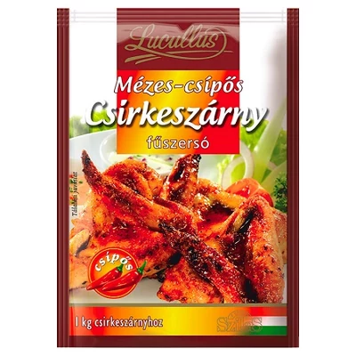 Lucullus 48G Mézes-Csípős Csirkeszárny Fűszersó