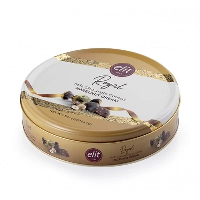 Elit Royal 500G Mogyorókrémes Fémdobozos 