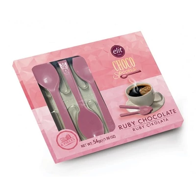 Elit Choco Spoons 54G Csokikanál Ruby 