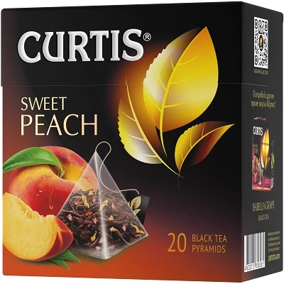 Curtis Sweet Peach Fekete Tea  34G 