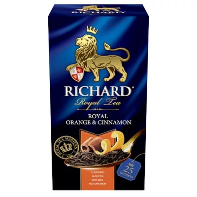 Richard Royal 50G Narancs-Fahéj Fekete Tea