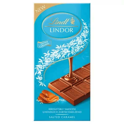 Lindt Lindor 100G Salted Caramel tejcsokoládé (618406)