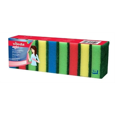 Vileda Mosogatószívacs 9Db Rainbow