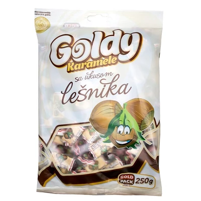 Goldy Bons Puhakaramella mogyorós 250g