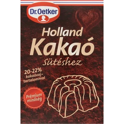 Dr.Oetker Holland Kakaó Sütéshez 70G