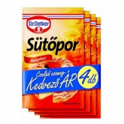 Dr.Oetker Sütőpor Családi Csomag 4x12G