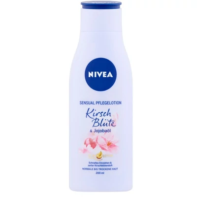 Nivea Testápoló 200ML Cseresznyevirág&Jojobaolaj