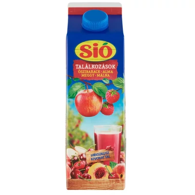 Sio 1L Őszi-Alma-Meggy-Málna 25%